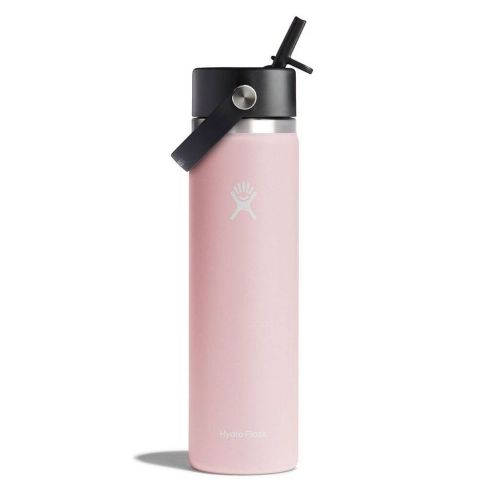 24oz Wide Mouth Flex Straw Bottle - Trillium: BPA-Free Vacuum-Insulated